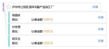 瀘州市江陽區呈祥農副產品加工廠食品銷售業務概覽